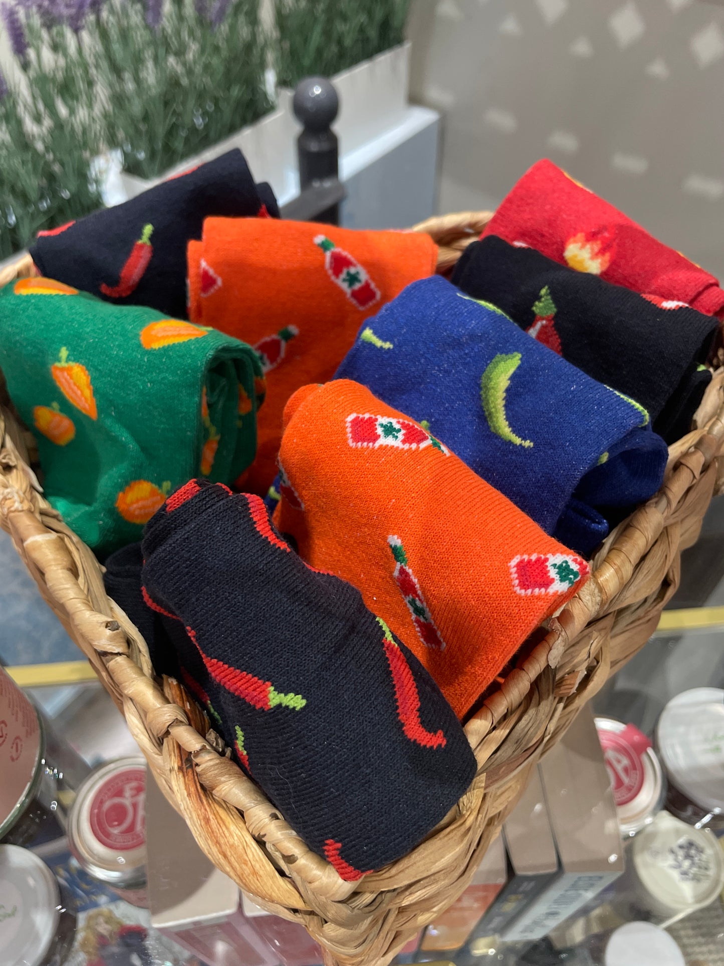 Spicy socks