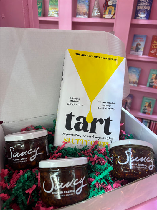π½οΈ Foodie Lovers Box: Signed Hardback of Tart + Three Saucy Small-Batch Sauces