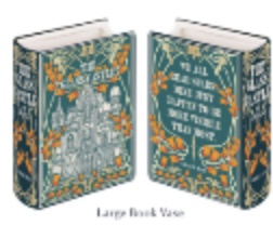 Pre-Order: The Glass Castle Large Book Vase