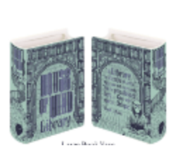 Pre-Order: House of Wind Library Large Book Vase