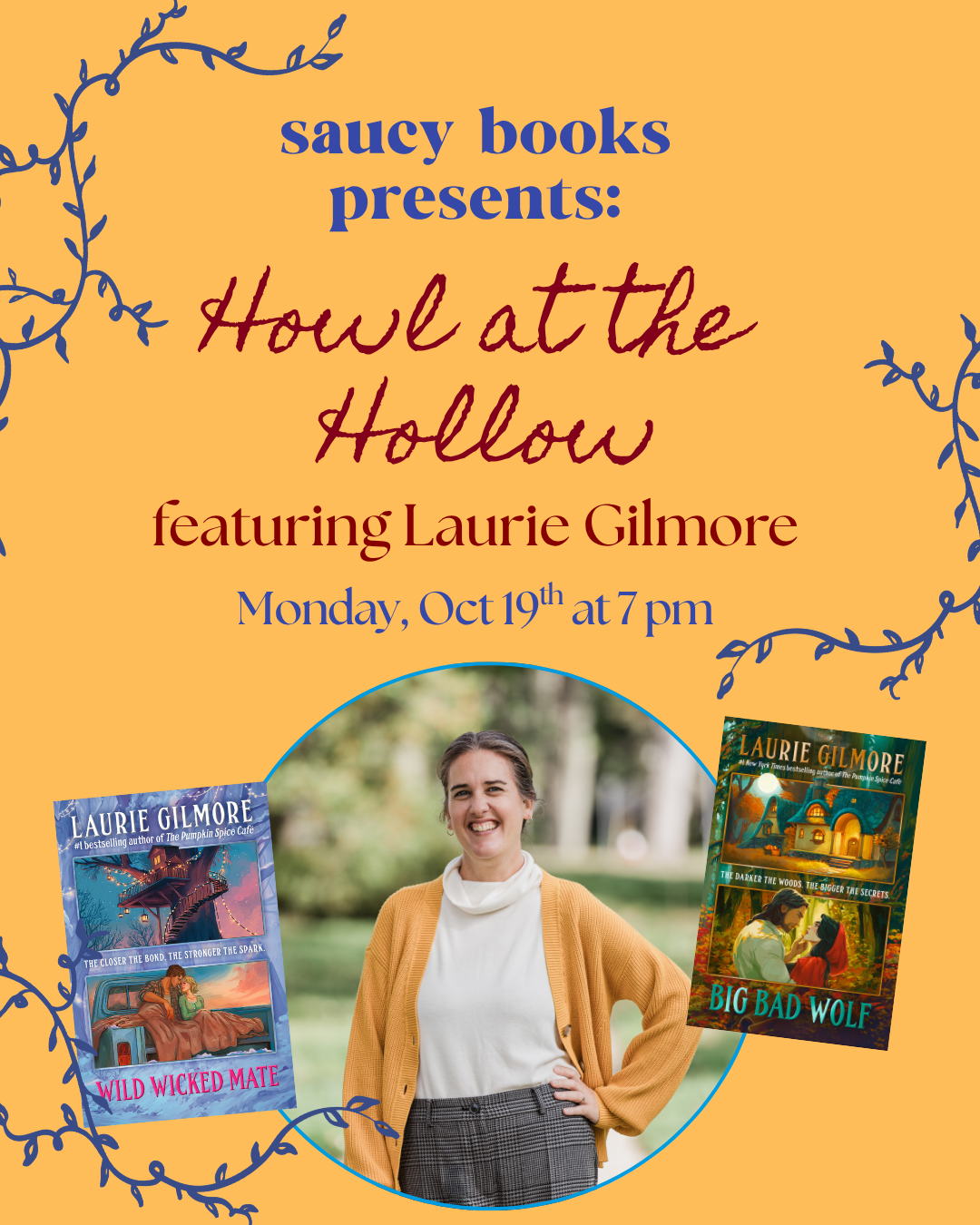 Howl at the Hollow: Featuring Laurie Gilmore (Oct 19th)