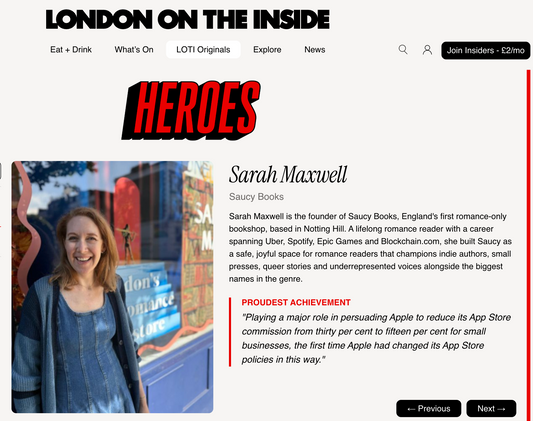 A Very Unexpected Honour: London On The Inside Heroes 2026