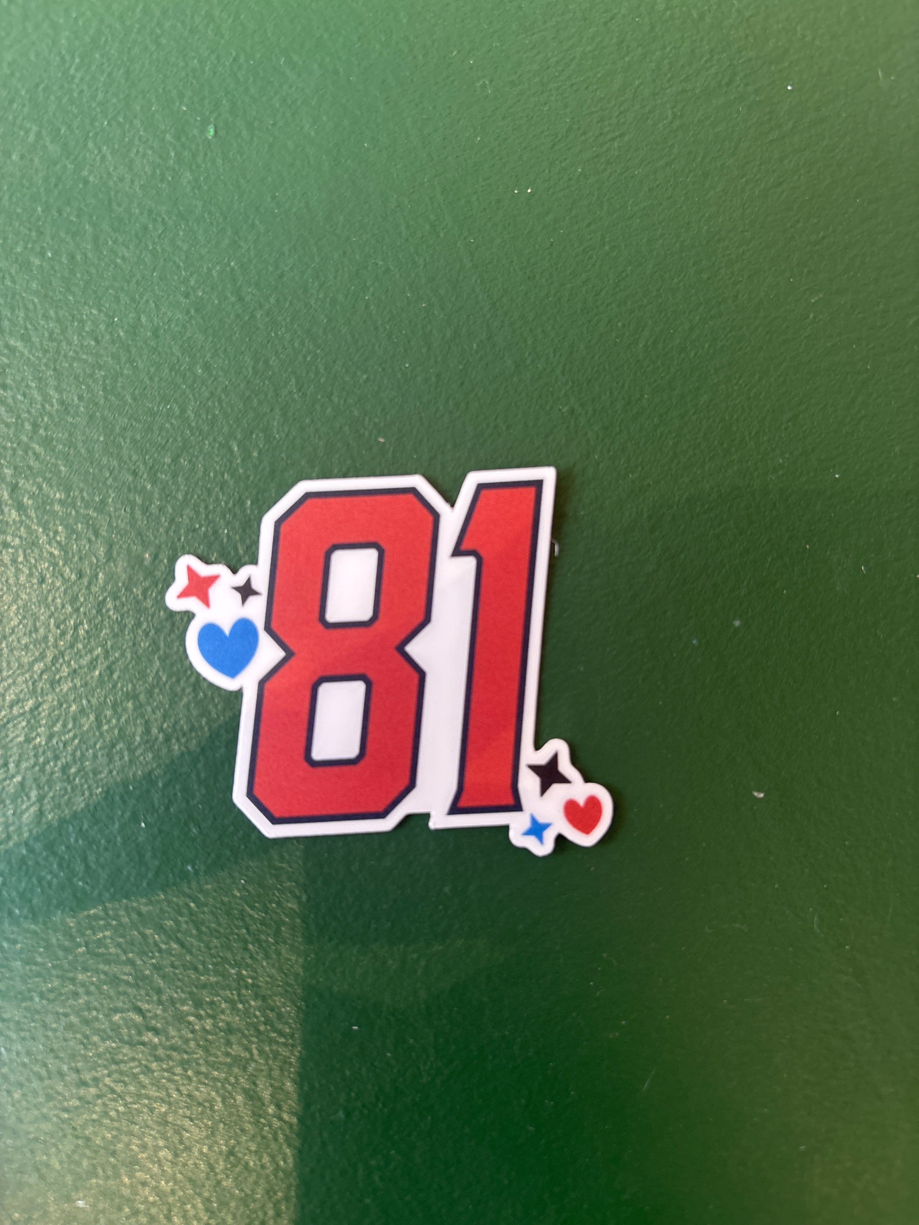 81 sticker