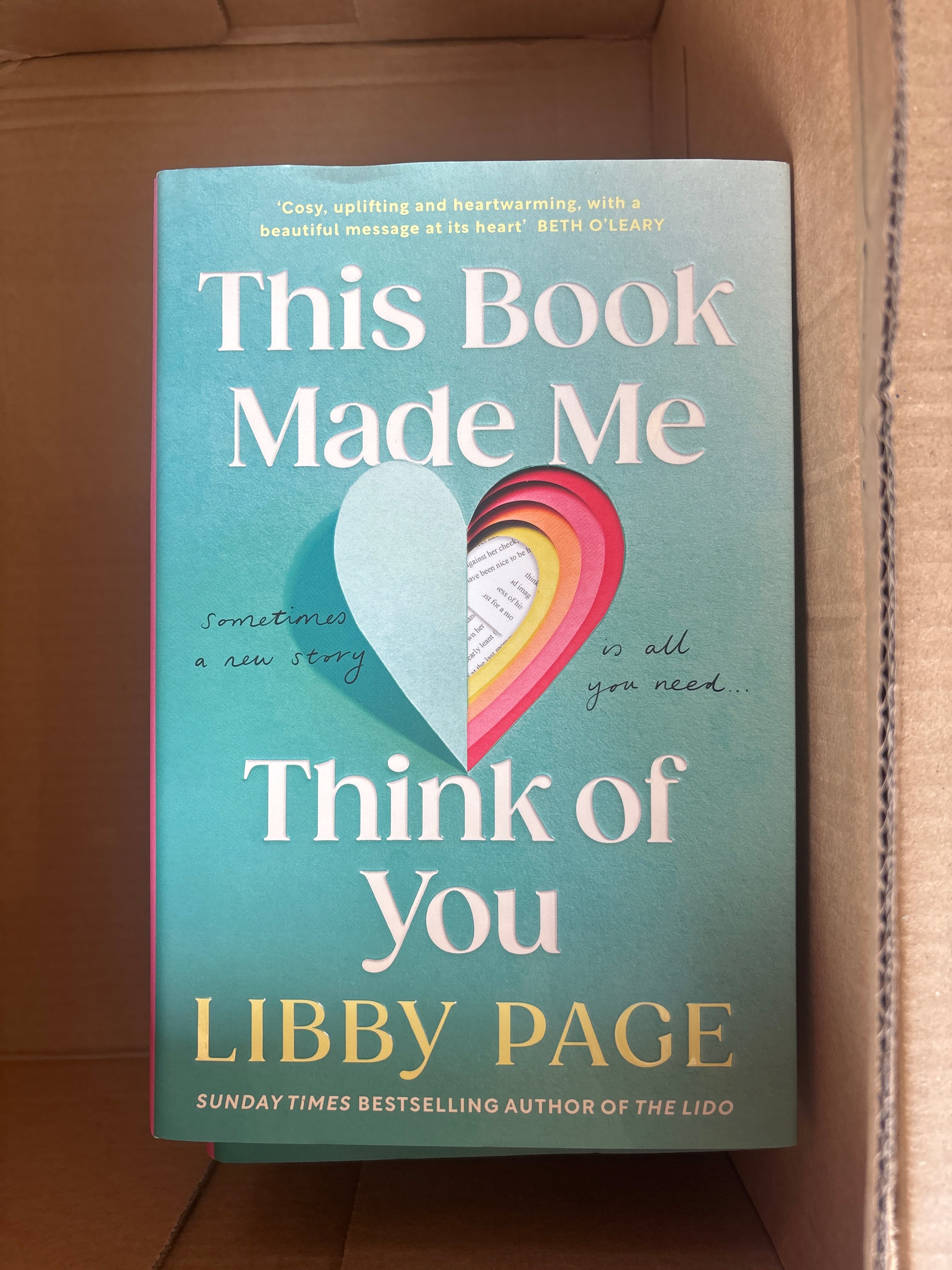This Book Made Me Think of You
