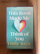 This Book Made Me Think of You