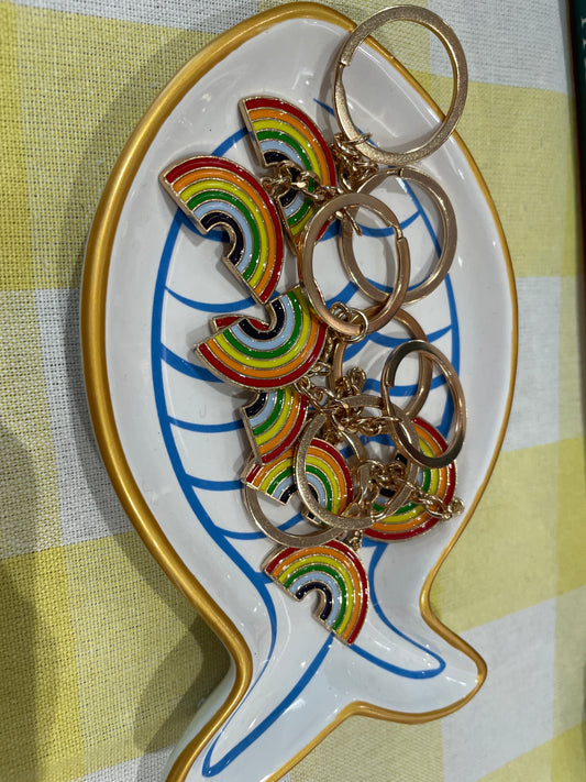 Rainbow keychain