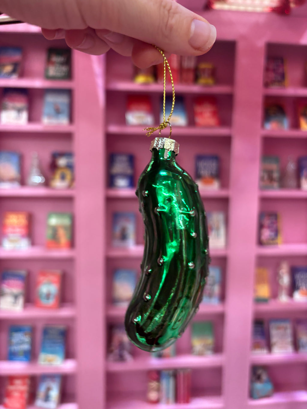 🥒 Gherkin Bauble (The Saucy Pickle)