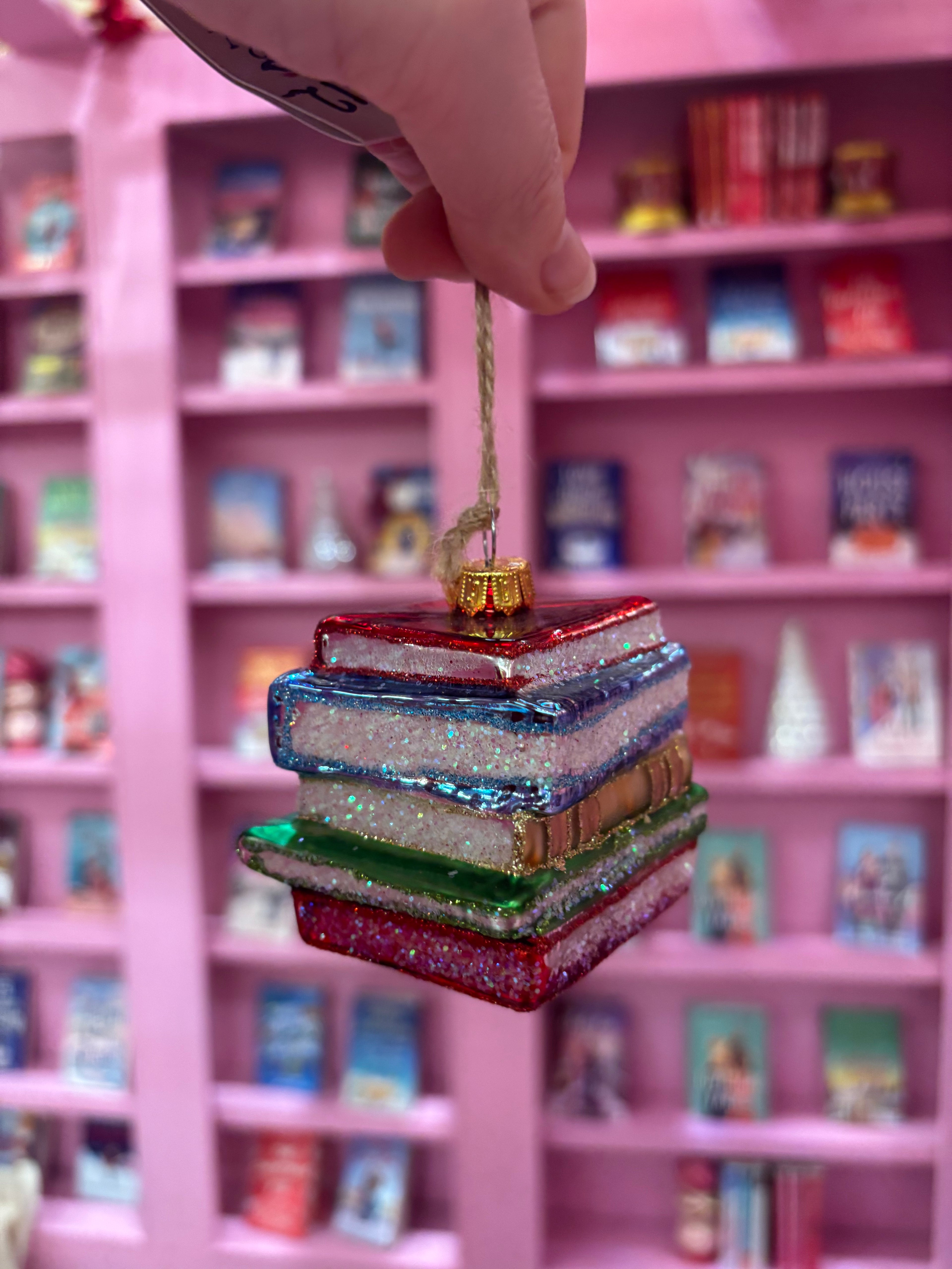 📚 Book Stack Bauble