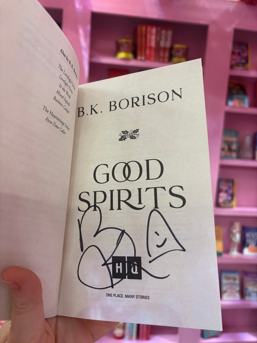 🎄 Holiday Spirits Box: Signed Good Spirits + Cozy Holiday Treats