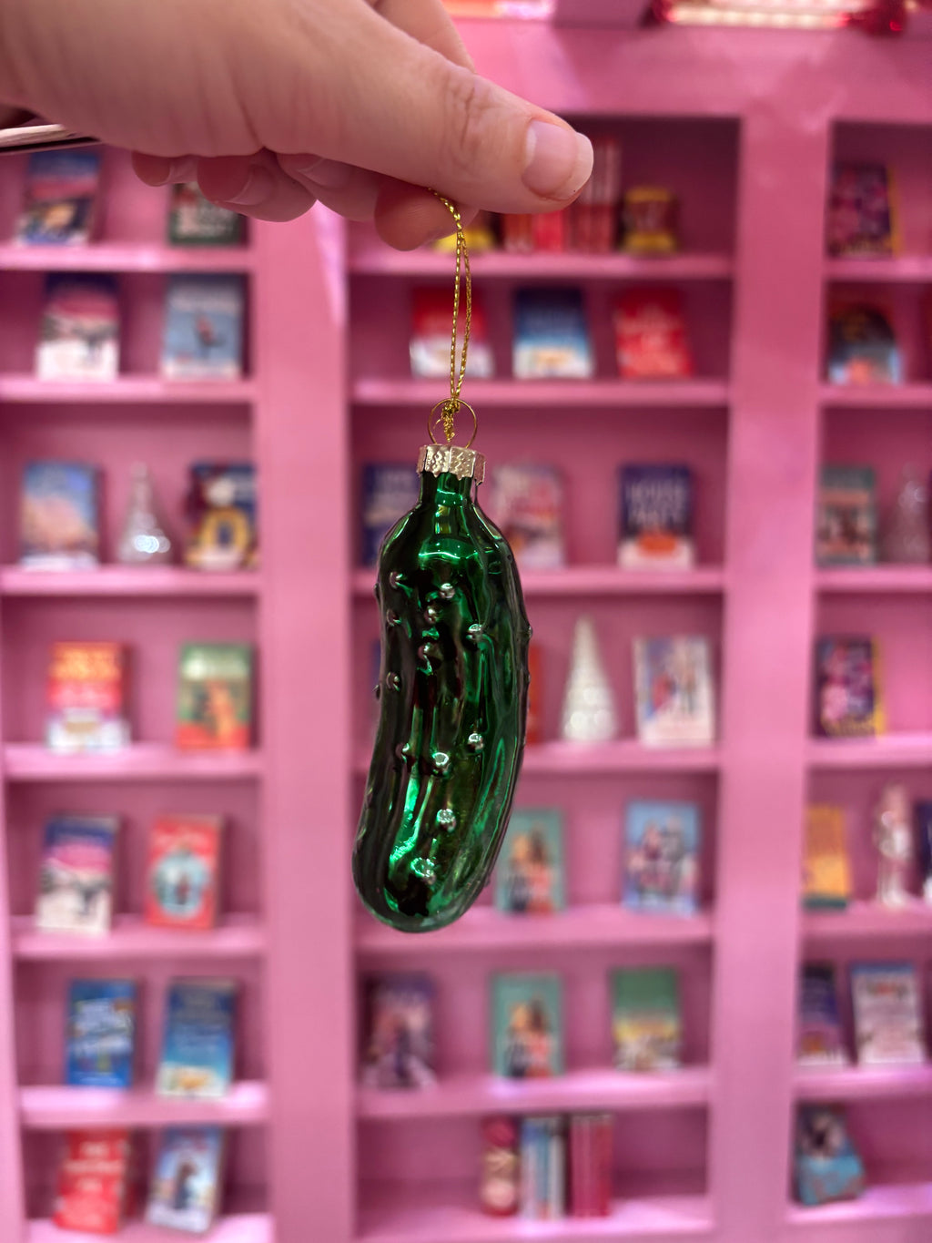 🥒 Gherkin Bauble (The Saucy Pickle)