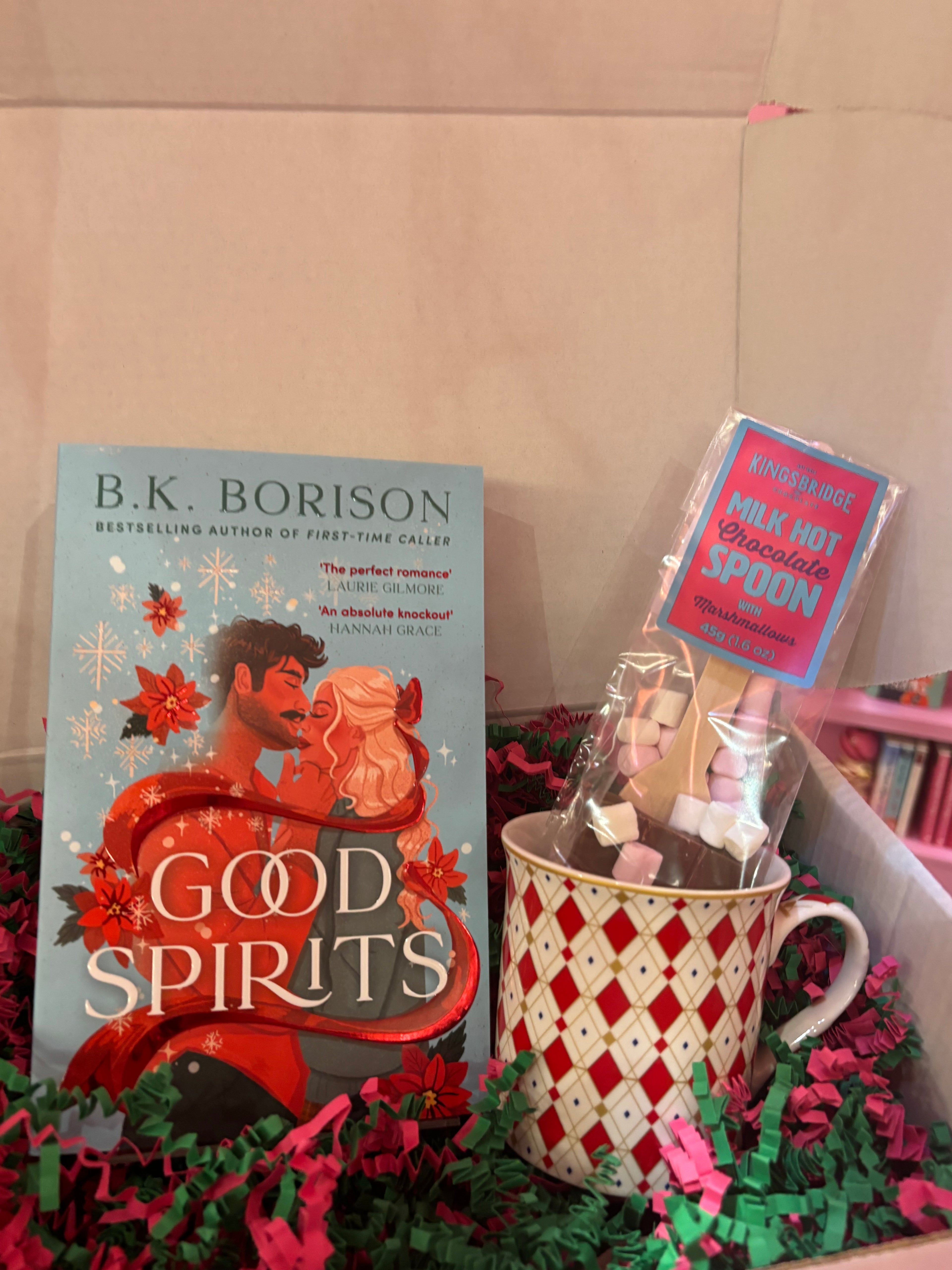🎄 Holiday Spirits Box: Signed Good Spirits + Cozy Holiday Treats