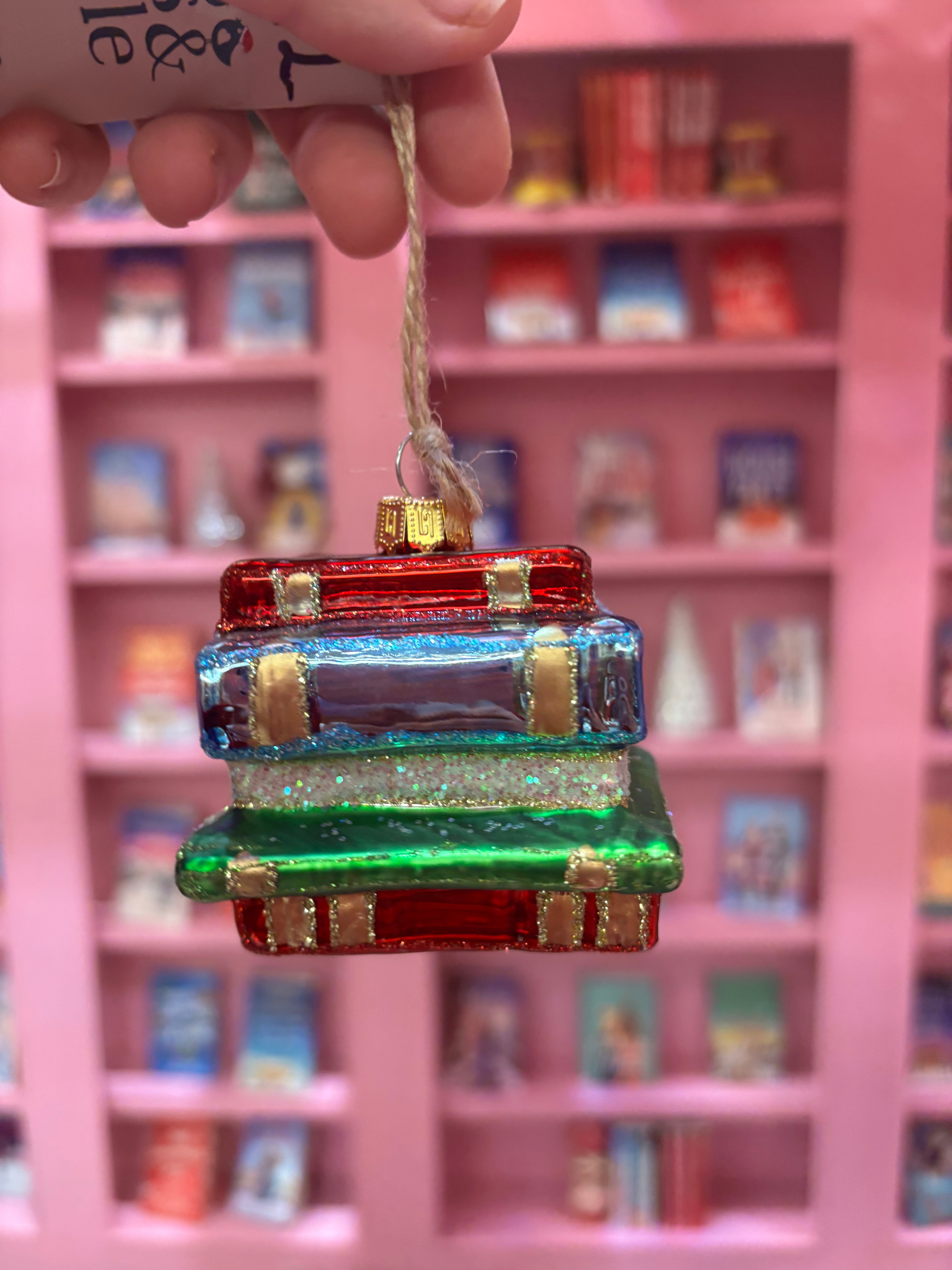 📚 Book Stack Bauble