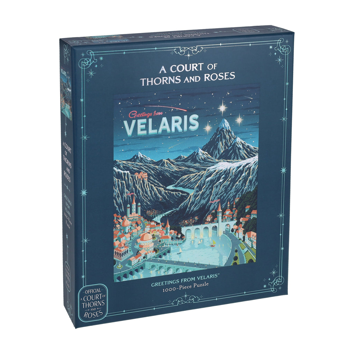 A Court of Thorns and Roses Official Greetings from Velaris 1000-Piece Puzzle