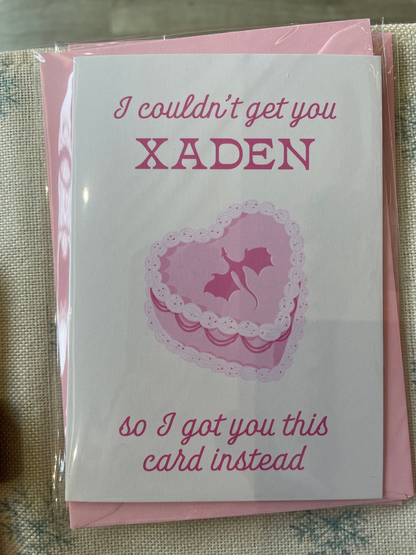 Xaden Birthday Cards