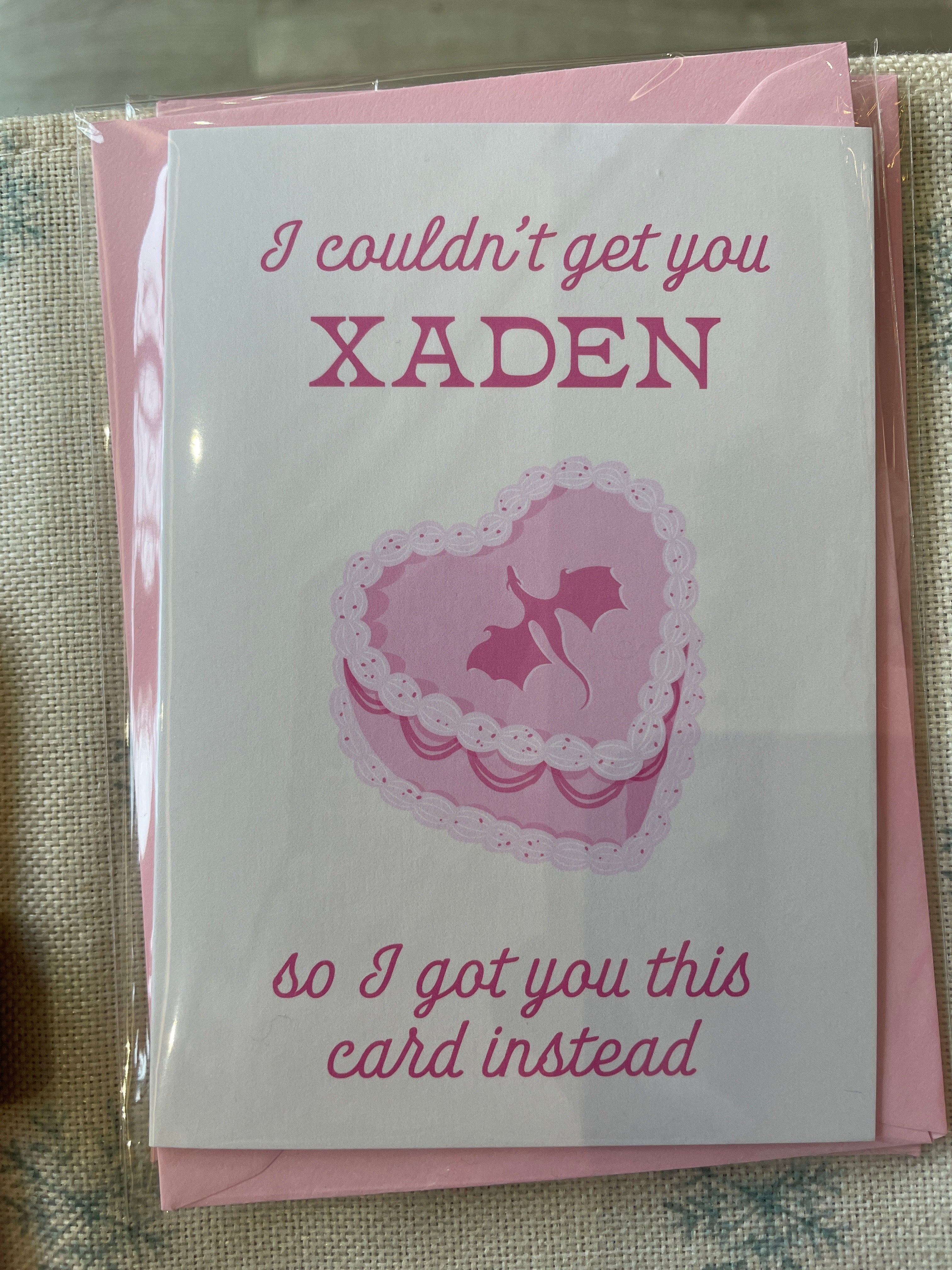 Xaden Birthday Cards