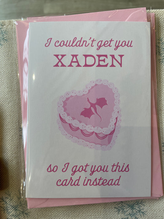 Xaden Birthday Cards