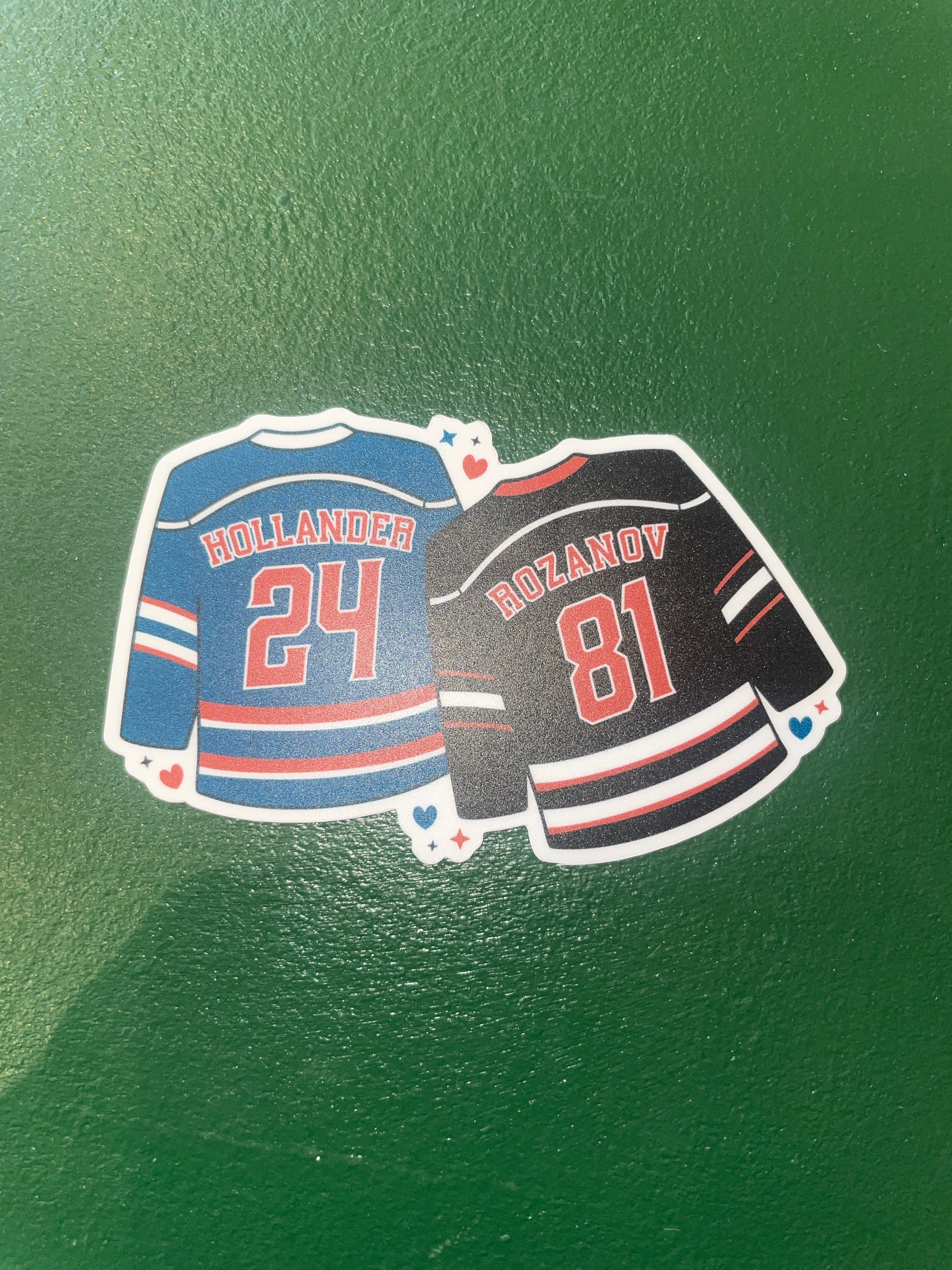 Hockey Jersey Sticker