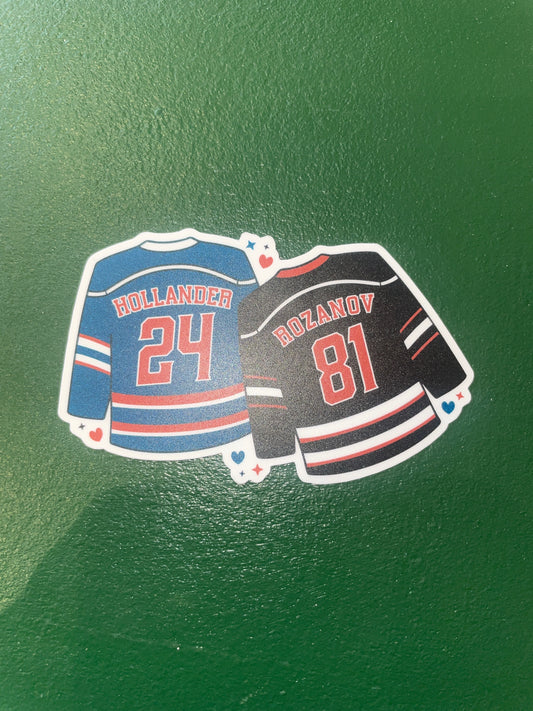 Hockey Jersey Sticker