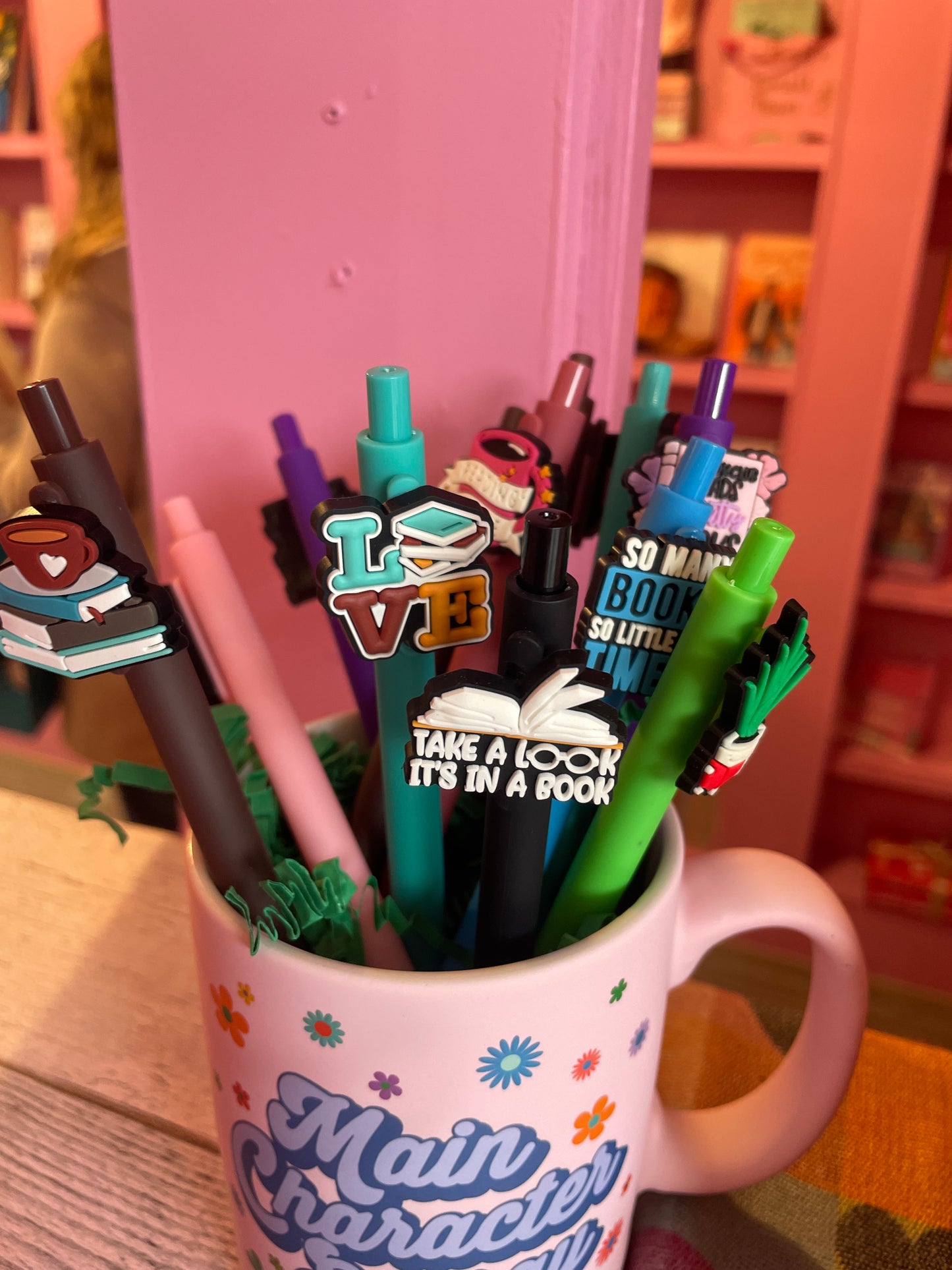Bookish pens