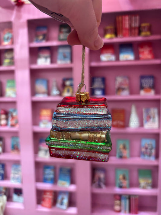 π Book Stack Bauble