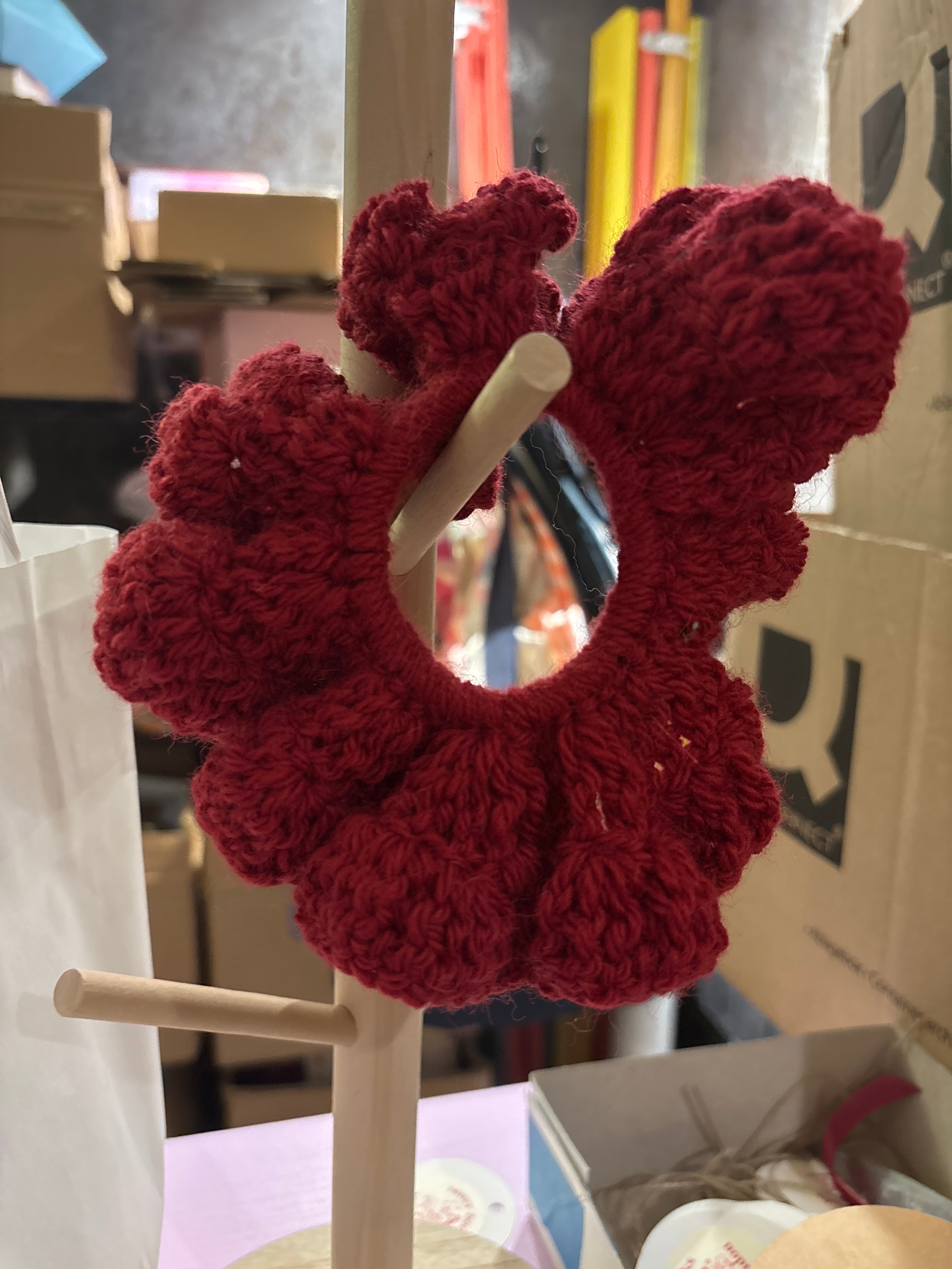 Knitted Scrunchie