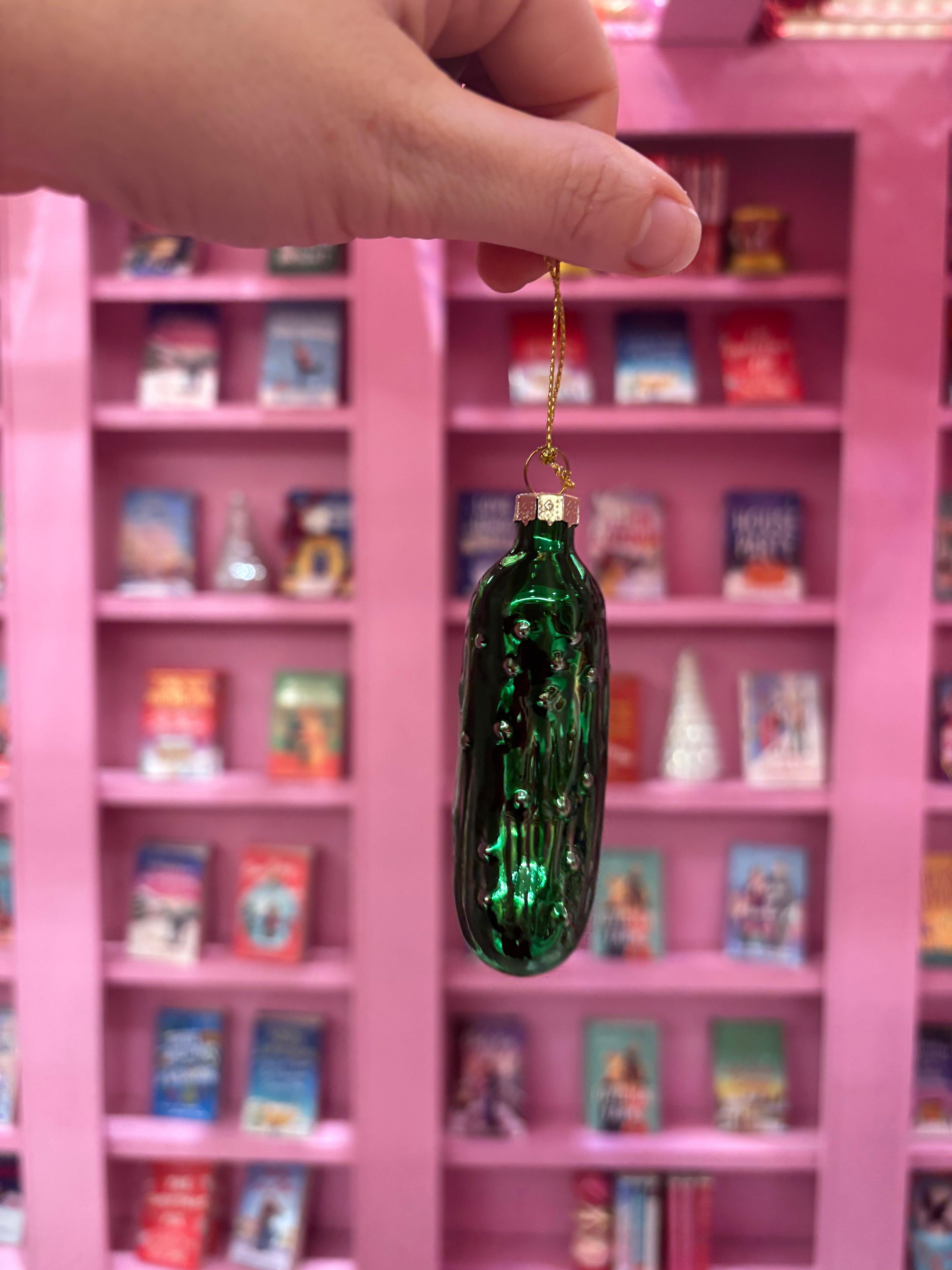 🥒 Gherkin Bauble (The Saucy Pickle)