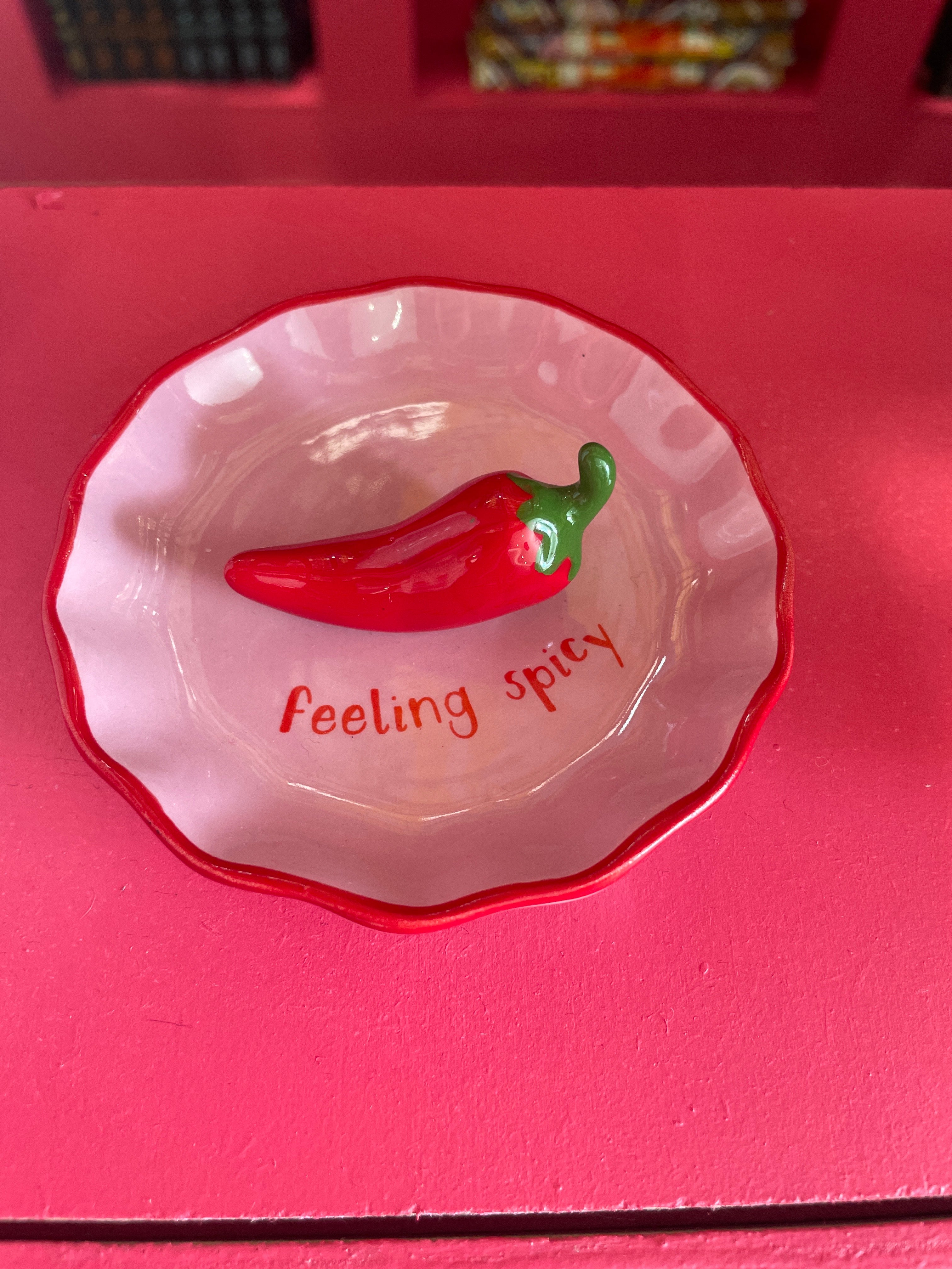 Chili trinket dish