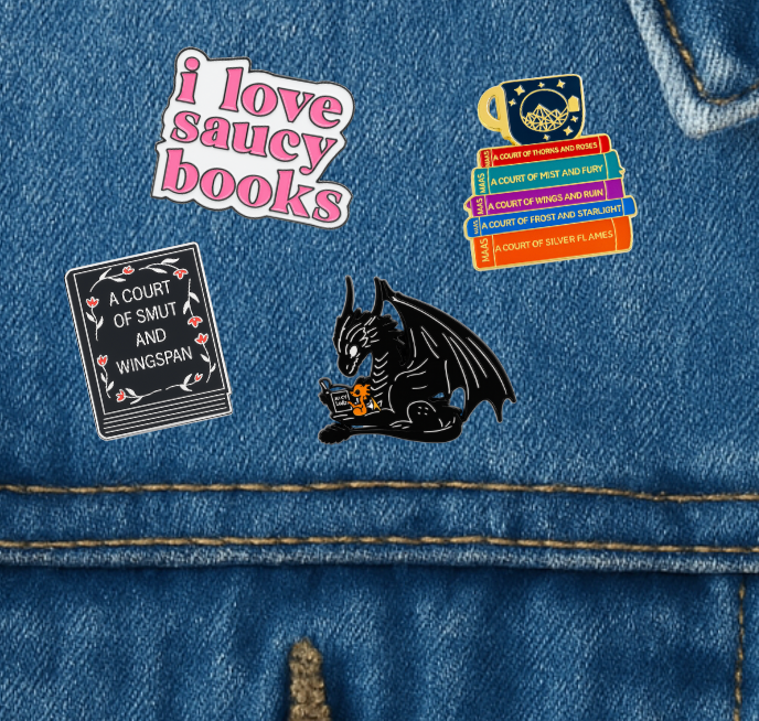 A Court of Smut and Wingspan - Enamel Pin