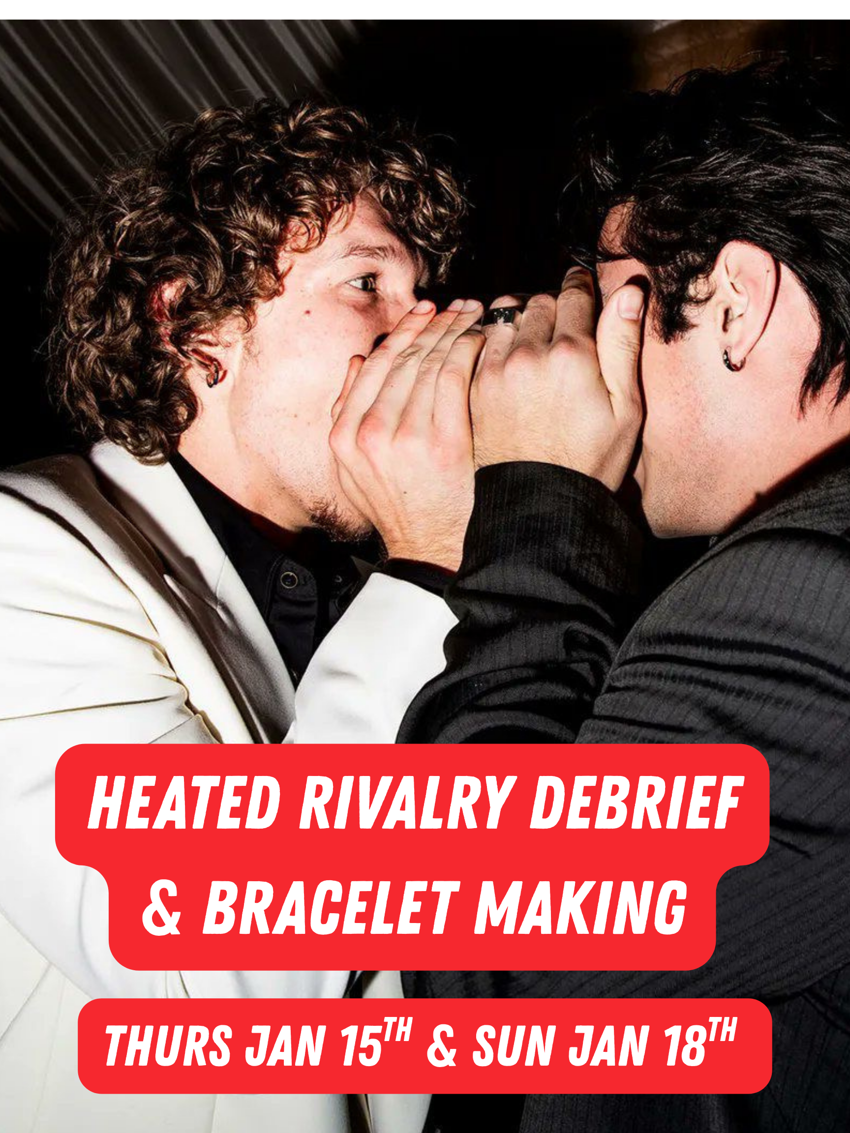 Friendship Bracelet Making & Hollanov Debriefs 🔥💛