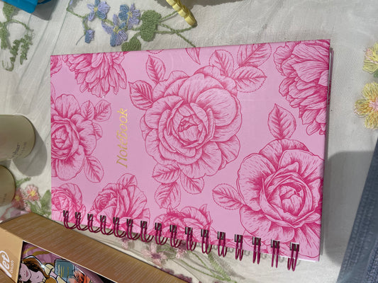 Rose notebook