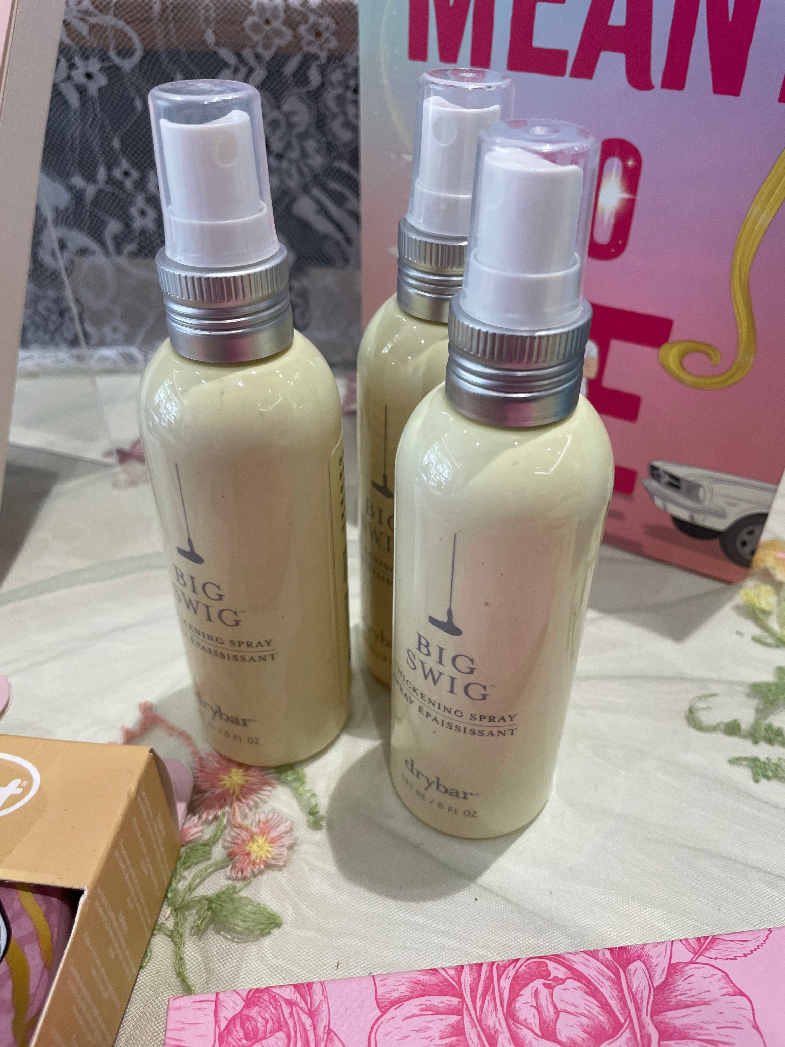 Dry shampoo spray