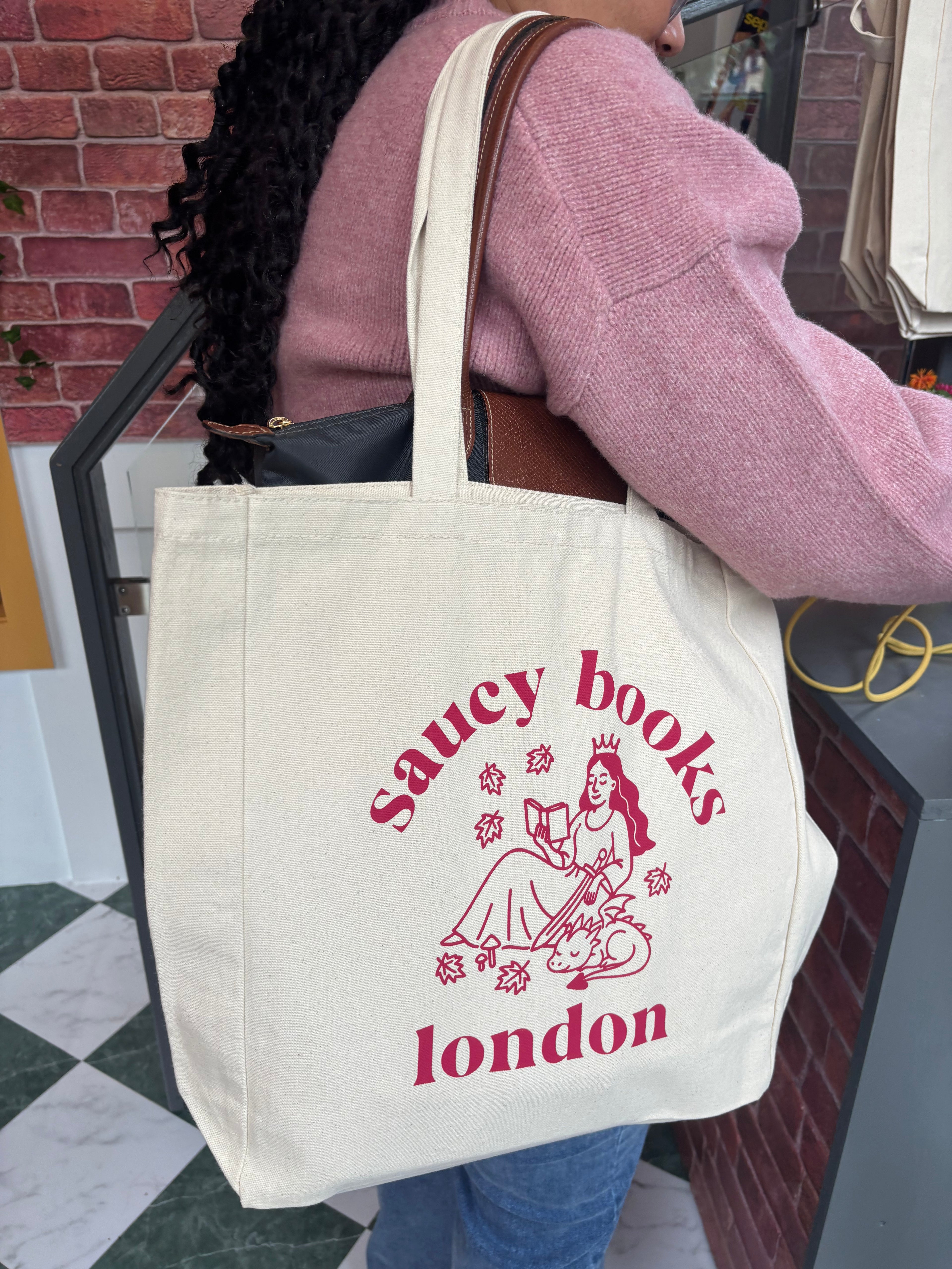 Classic Saucy Books Tote - Chapter Two