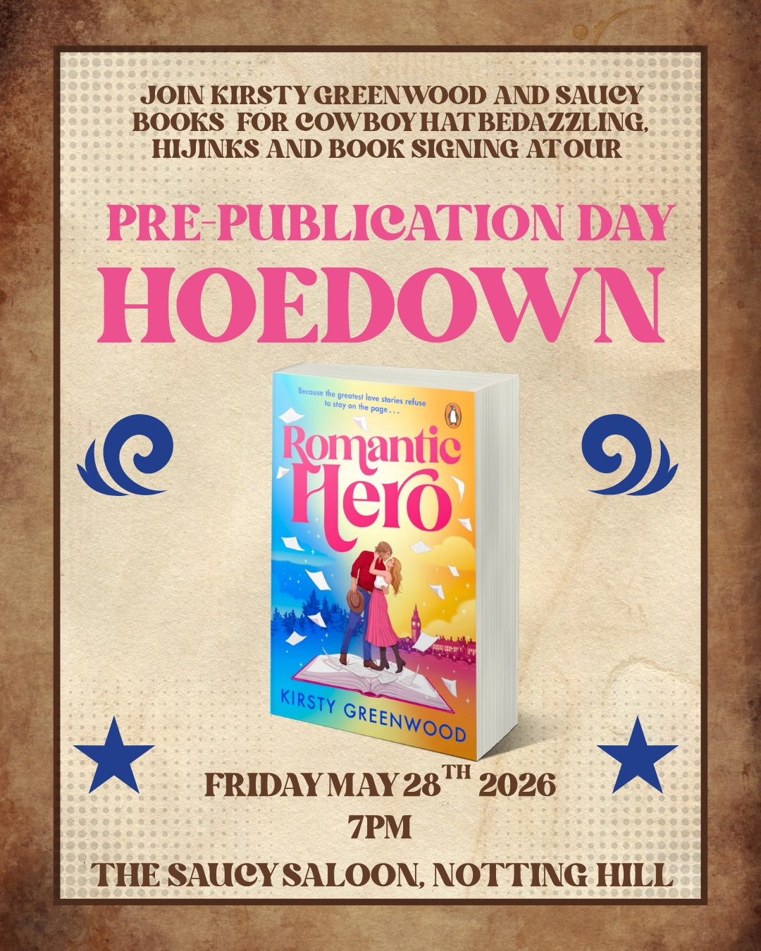 Romantic Hero Hoedown 🤠💘✨ (May 29th)