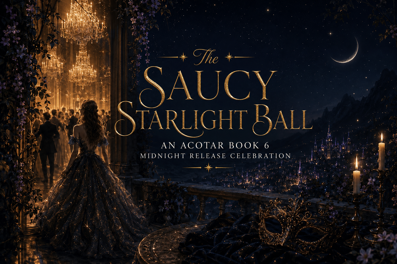 The Saucy Starlight Ball - ACOTAR 6 Release Event (On Sale June 21st)