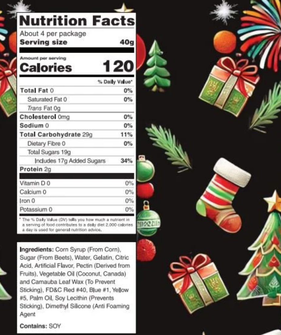 🎄 Christmas Bag of Dicks Candy