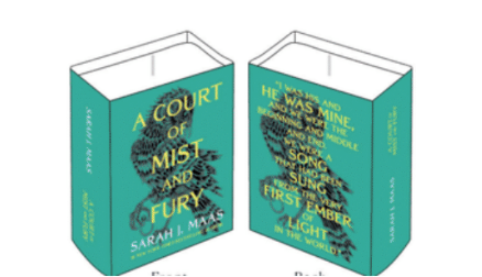 A Court of Mist and Fury Ceramic Book Candle