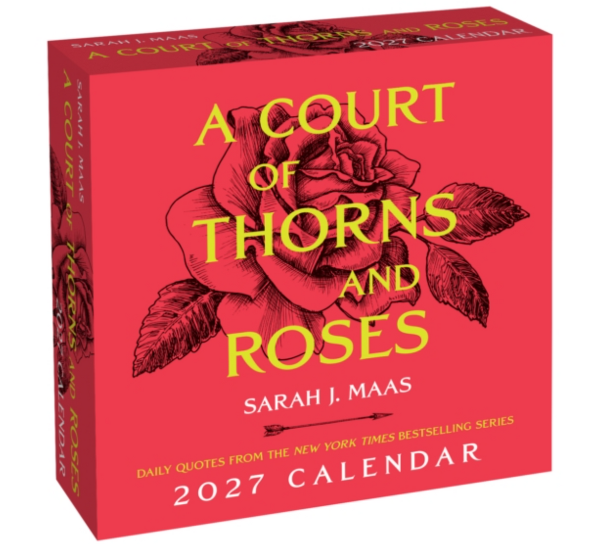 A Court of Thorns and Roses 2027 Day-to-Day Calendar