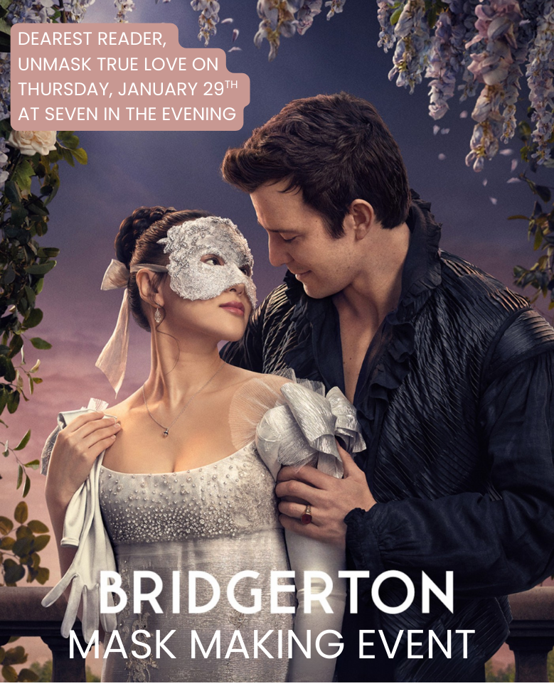 🎭 Bridgerton Mask Making Night