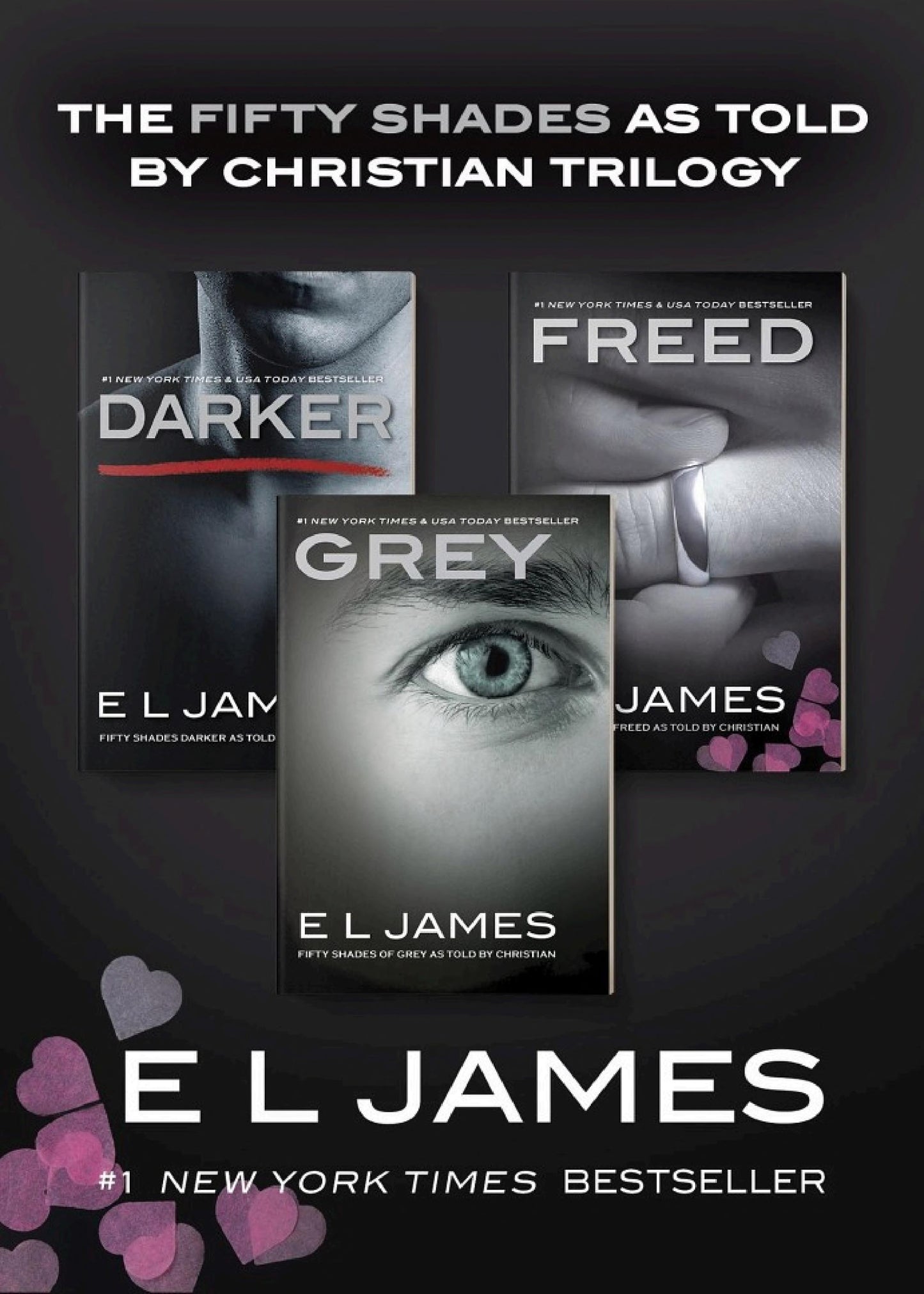 Preorder: Fifty Shades Bundle (Signed 3 Book Set)