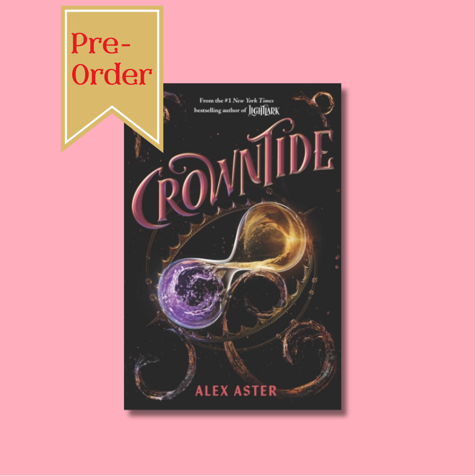 Saucy Exclusive: Crowntide + Exclusive Tote/Artwork  (Book #4 in Lightlark Series)