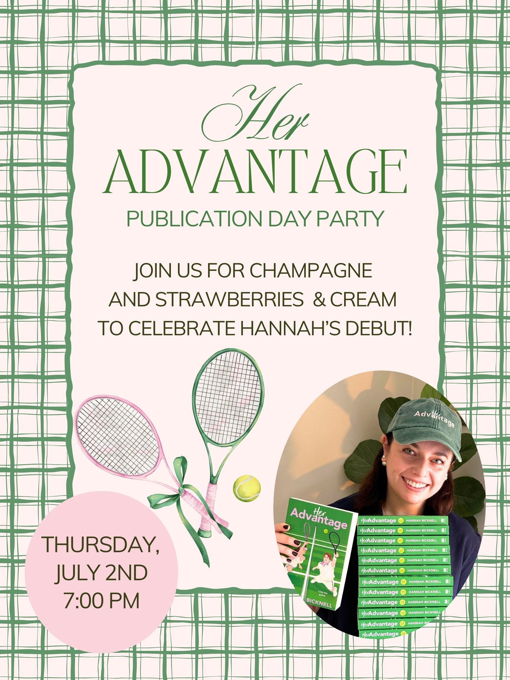 Game, Set, Match: Her Advantage Publication Day Party