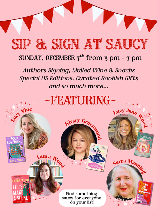 🎪 Sip & Sign: A Saucy Holiday Spectacular!