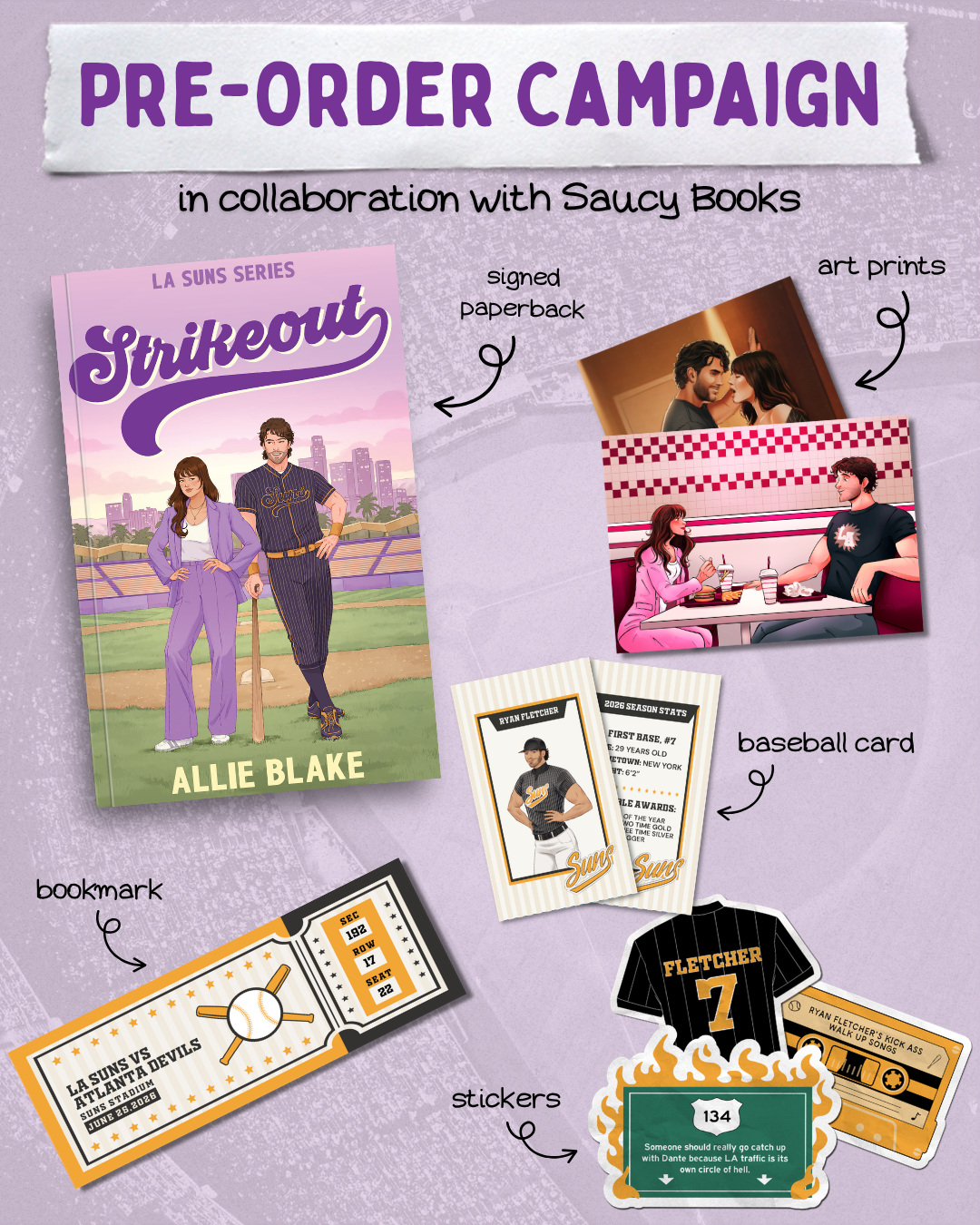 Indie Spotlight - Preorder: Strikeout by Allie Blake
