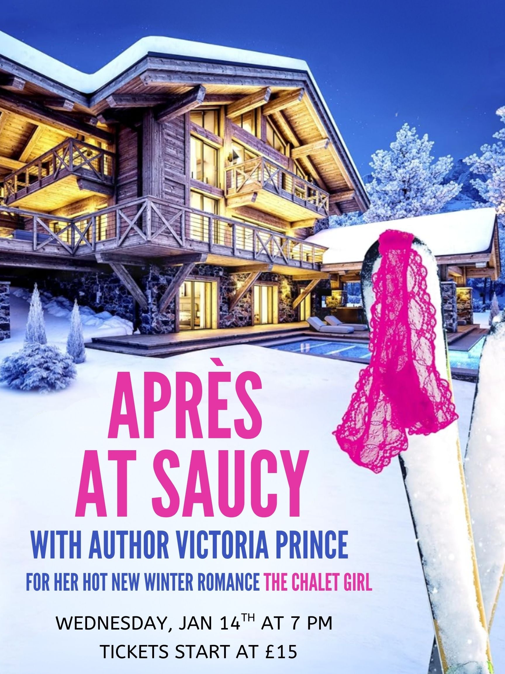 ❄️ Chalet Girl Publication Party with Victoria Prince - Jan 14